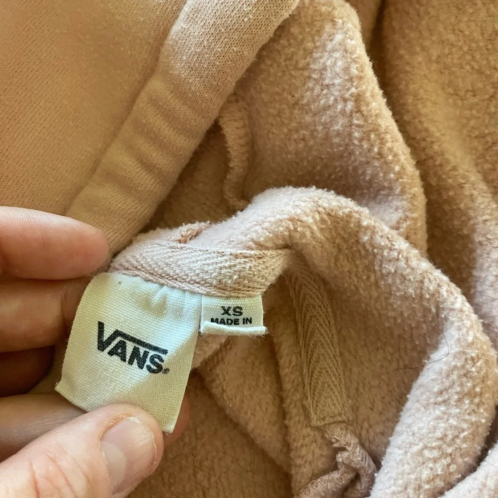 Dusty pink Vans hoodie - Picture 3 of 6